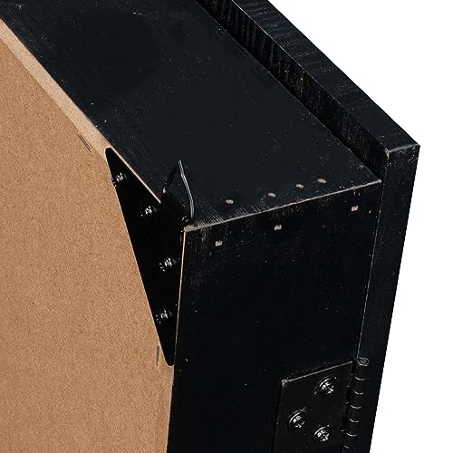 Ruthless | Dart Board Cabinet | Professional Heavy Duty Square Black Dartboard Storage