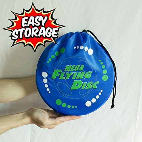 Giant Flying Disc Soft, Foldable & Floats in Air - Encourage Outdoor Play & Family Fun - Great for Kids, Parent-Child Interaction, and School Activities - color: Medium