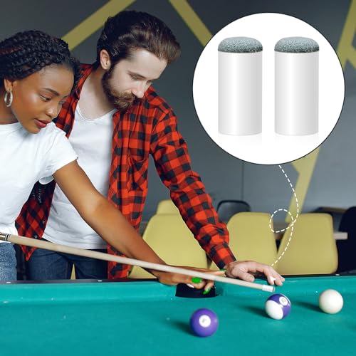 Billiard Pool Cue Tips, 20Pack Slip On Pool Cue Repair Tips Kit Billiard Pool Cue Stick Tips 13mm Screw On Tips, Pool Sticks Tips Replacement Kit Billiard Slip-On Cue Tips Repair Kitcue Tip Shaper