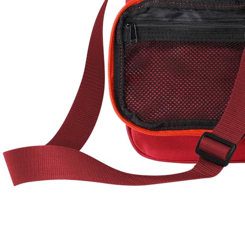 Axiom Discs Cell Disc Golf Starter Bag (Choose Your Favorite Color) - color: Orange/Ruby
