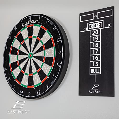 EastPoint Sports Dartboard with Scoreboard Set - Includes 3 Darts