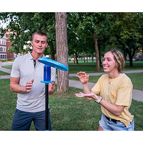 Dynamic Duel Outdoor Frisbee Yard Game | Polish Horseshoes | Fun for Adults & Family | Great for Beach, Backyard, Outdoor Games | Unbreakable Bottles | Competitive, Exciting, Entertaining,