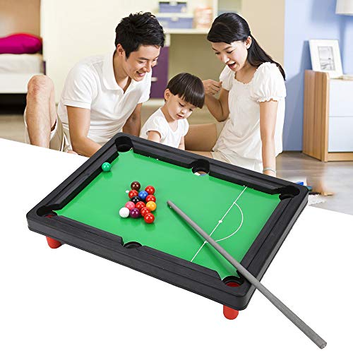 GLOGLOW Mini Pool Table for Cats, ABS Material, Fun Billiard Game for Kids, Interactive Toy for Family Play, 13 by 9 Inch Desktop Mini Pool Set