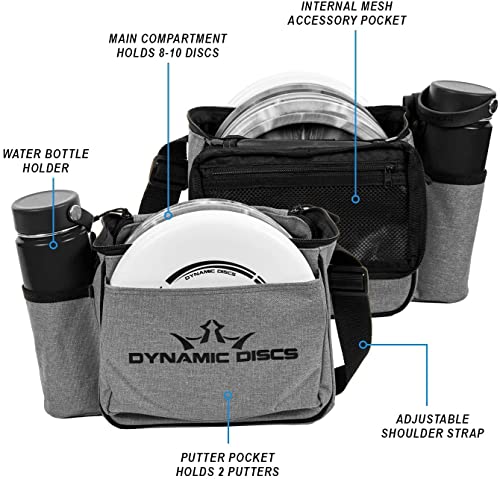 Dynamic Discs 3-Disc Set with Bag | 3X Disc Golf Disc w/Putter, Midrange & Driver + Cadet Shoulder Bag | Perfect All-in-One Starter Set for Beginners & Intermediates w/Towel & Mini (Midnight Blue) - color: Midnight Blue