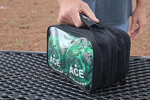 ACE PRO Cornhole Bag Carry Case Options | Storage, Transport, Utility Pouch for Cornhole Bags - style: Double Case