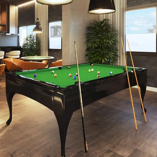 2 Pcs Black Pool Cue Holders, 3 Holes Portable Weighted Billiard Cue Racks with Chalk Holders, Non-Slip Rests for Pool Tables