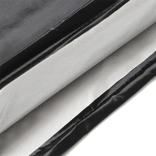 Waterproof Pool Table Cover Black Billiard Snooker Table Protector (102.4×53.1×32.3 in) - size: 102.4×53.1×32.3 in