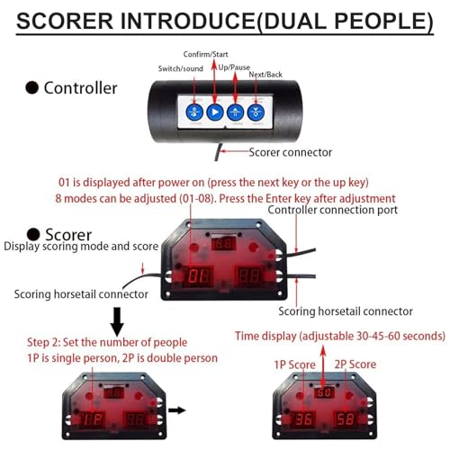Fold Indoor Arcade Basketball Game, Dual Shot Electronic Scoring Shooting Basketball Machine with 5 No.3 Balls for Basement Game Rooms