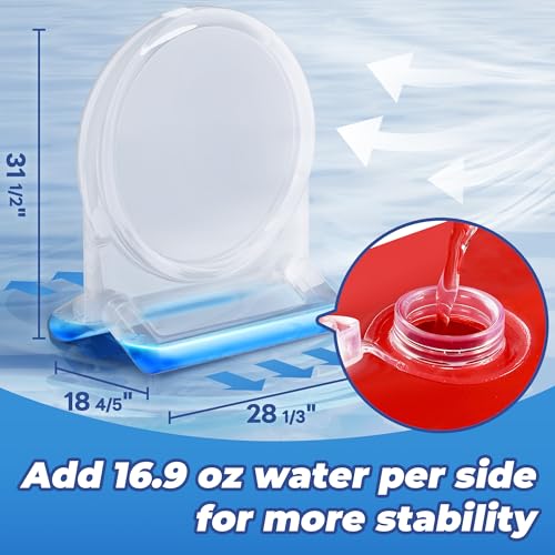 Funscape Kids Fun Pool Toys, Inflatable Dart Board Toss Water Game, Swimming Pool Floats, Beach Yard Outdoor Ball Play, Summer Party Birthday Gift 3 4 5 6 7 8 9 12 Yrs Boys Girls Teen Adult Family-Red - color: Red