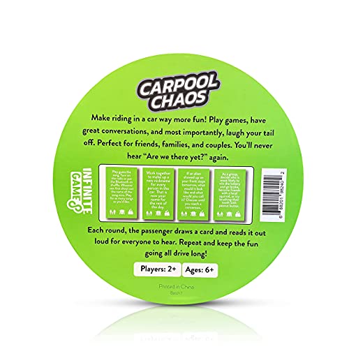 Carpool Chaos - Super Fun Car Games, Travel Games, Road Trip Games for Kids 8-12, Road Trip Essentials for Childs and Adults, Car Game Kids
