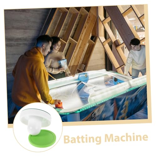 BESTonZON 1set Hockey Game Parts Strikers and Pucks Kit for Tabletop Ice Hockey Includes White Cloths and Pucks for Family Entertainment and Parties
