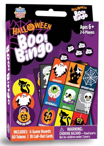 MasterPieces Family Games - Halloween Boo! Bingo Game - style: Halloween