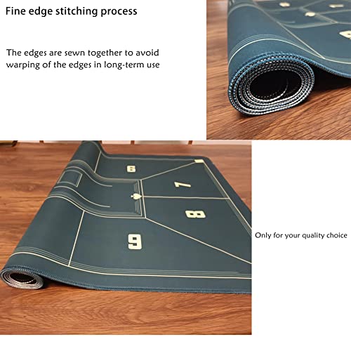 Roulette Poker Table Mat, 47x23.6 Inch Non-Slip Rubber Mat, Blue | Suitable for Poker Night, Parties, Home Entertainment 47x23.6 Inch durable