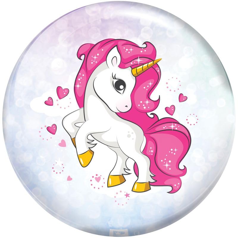 Brunswick Viz-a-Ball Bowling Ball - size: 15lbs, style: Unicorn