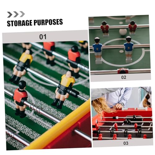 BESPORTBLE Football Table Metal Rod Replacement Pole for Table Soccer Machines Ergonomic Handle for Enhanced Grip Suitable for All Ages Easy Assembly Diameter