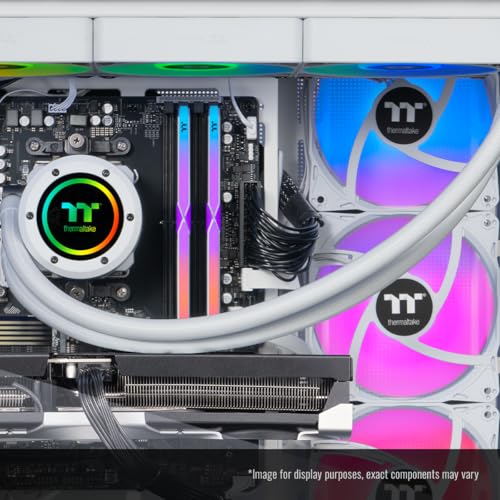 Thermaltake LCGS View i1470S-380 Gaming Desktop (Intel® Core™ i9-14900KF, ToughRam 32GB DDR5 6000MT/s RGB Memory, NVIDIA® GeForce RTX™ 5070, 1TB NVMe M.2, WiFi, Windows 11) V38S-Z790-570-LCS - size: 14900KF, style: 5070