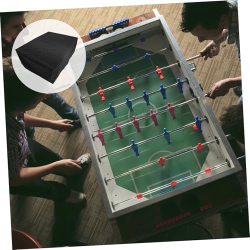 Mikikit Foosball Table Cover Oxford Cloth Rainproof Easy-clean Game Table Accessory