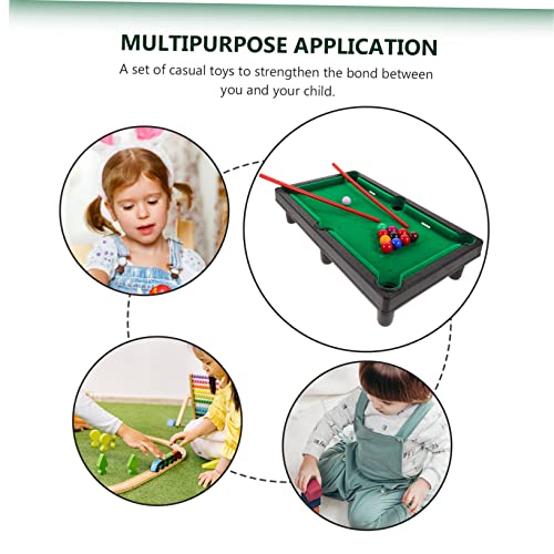 Abaodam Mini Billiard Table Game Toy Desktop Mini Pool Table for Boys and Girls Interactive Game for Adults Boy Girl