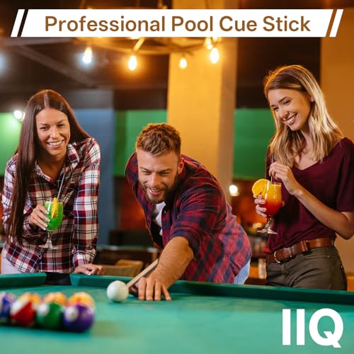 AKLOT Pool Cues,58" Pool Cue Stick Canadian Maple Wood Billiard Cues Sticks for Professional Billiard Players 18 19 20 21 oz - color: 4 Set Colorful