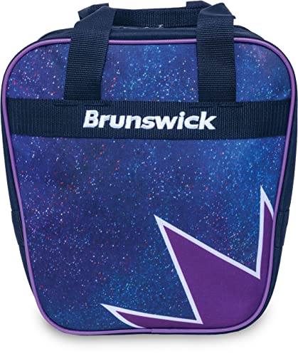 Brunswick Spark Single Tote Bowling Bag (Deep Space)