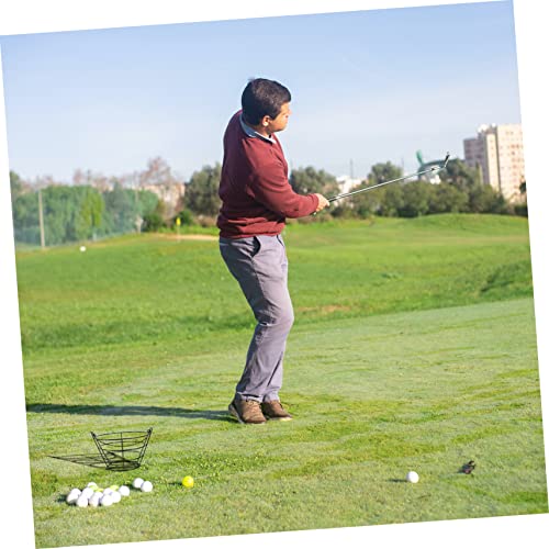 Kisangel Golf Ball Carrying Holder Lightweight Steel Wire Storage Basket for Access and Neat Organization for