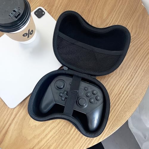PERFECTSIGHT Carrying Travel Storage Case Compatible with Switch Pro Controller, PS5/ PS4 Controller, Xbox Controller, Portable Compact Hard Shell Protective Cover Bag,Kk - color: Pink
