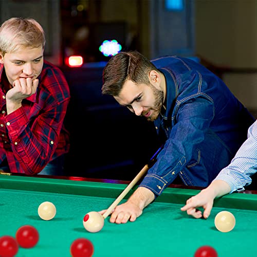 GSE Games & Sports Expert 2-1/8" Regulation Size Bumper Pool Balls, Standard Set of 10 Billiard Ball Set, Bumper Pool Table Accessories