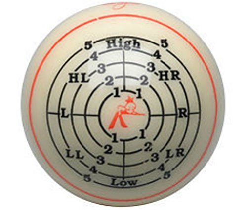 Aramith Jim Rempe Training Cue Pool Billiard Ball