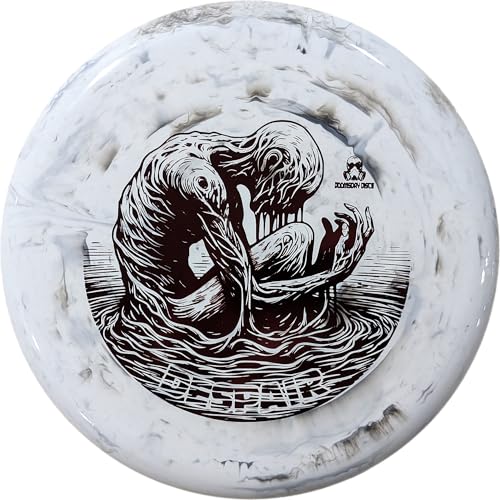 DOOMSDAY DISCS Despair | Straight-Flying Accurate Disc Golf Midrange | Firm Shockwave Plastic - color: White