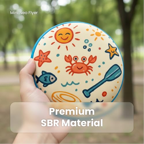 Soft Flying Disc Toy, Mini Lightweight SBR Foam Flyer, Flexible Safe Catch Flying Disc for Indoor Outdoor Play - style: A