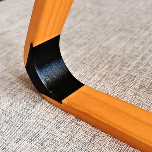 Fabater Solid Wood Billiard 8-Ball Triangle / 9-Ball Diamond Pool Ball Racks for 2-1/4" Pool Balls, Pool Table Accessories (Yellow)