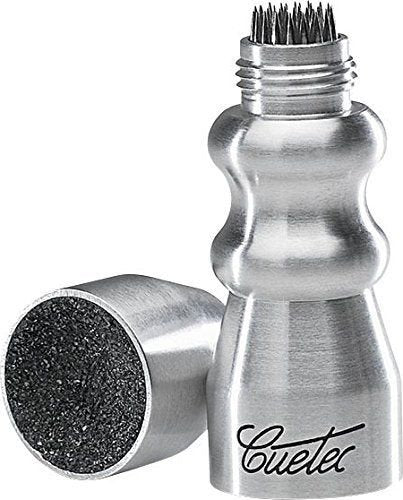 Cuetec Billiard/Pool Cue Accessory: Bowtie 3-in-1 Billiard Cue Tip Tool - color: Silver - Old
