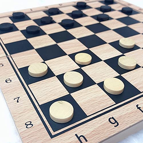 OLOTU Portable Chess Large Chess Checkers Backgammon 3 in 1 Chess Learning Set Outdoor Travel Games Without Magnetic Super Large Chess Set Funny - color: 29x29cm-