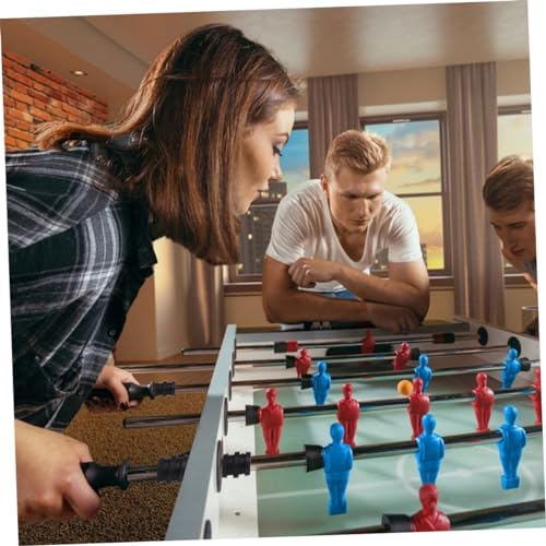 1set Football Machine Bearing Rods Durable Plastic Foosball Bushings for Tabletop Games Compact for Easy Storage Replacement Parts for Standard Foosball Tables Enhance Your 15pcs
