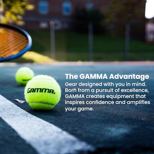 Gamma Sports Pressureless Tennis Balls Box - Ideal for Practice, Teaching, and Training with High-Visbility Felt - Indoor and Outdoor Court Play - 48 and 75 Pack Sizes - size: Box of 75