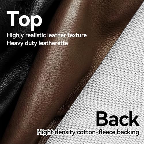 Heavy Duty Leatherette Billiard Pool Table Cover, Waterproof & Tearproof Cover for Pool Table 7/8/9FT 7Feet-Coffee