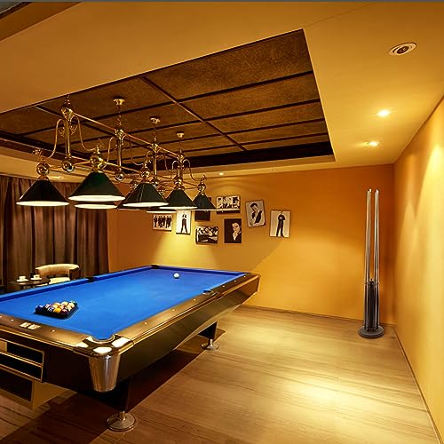 Pool Stick Holder, Pool Cue Rack, Pool Cue Holder Floor Stand, Stand Style Metal Billiard Cue Racks, Holds 6 Pool Cue Sticks