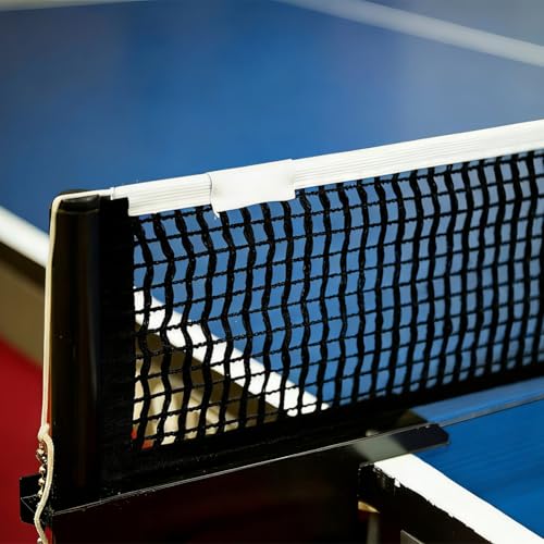 CREATCABIN Table Tennis Net Black Ping Pong Net Replacement Portable Easy Setup Ping Pong Table Net String Tension Equipment Accessories for Any Table Training Competition Indoor Outdoor 70 x 5.7 Inch