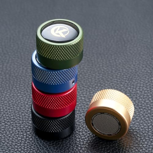 KONLLEN Round Pool Chalk Holder Pool Billiards Accessories Portable Multifunctional Sturdy Pool Cue Accessories - color: Red