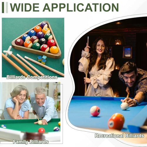 Billiard Bridge Head, Pool Cue Stick Bridge Screw-on Metal Cue Rests Billiard Accessories - color: Gold/Silver, style: Low Fork with Rubber Sleeve