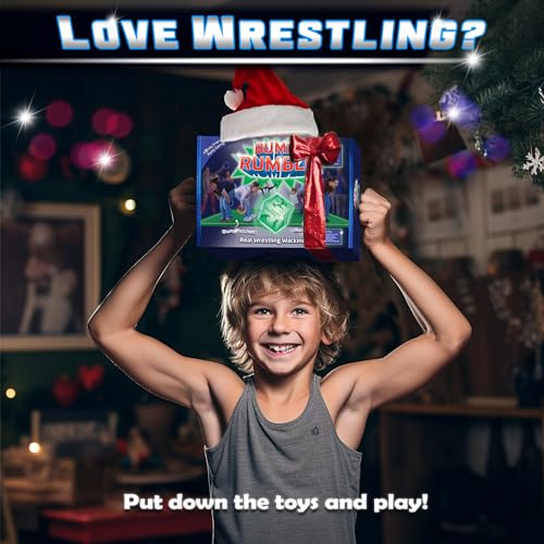 Starlux Games Bump Rumble: Real Wrestling Wackiness! | Ages 5+, 4-16 Players