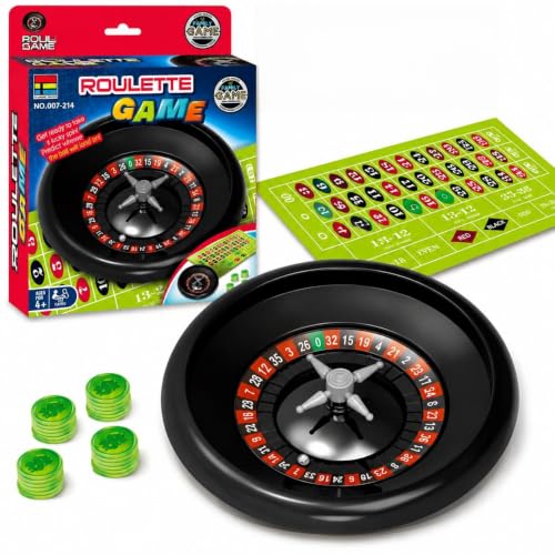 Roulette Game, Tabletop Games for Adults Kids Interactive Game for Family Night, Party, Family Gathering, Gifts, Tabletop Games - color: Roulette Game