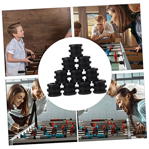 Abaodam 15pcs Plastic Foosball Bushings Table Football Bearing Rods for Standard Game Tables Easy to Install Wear-Resistant Replacement Parts for Enhanced