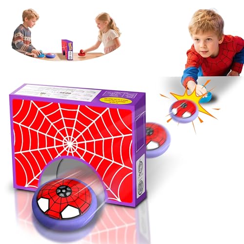 Tabletop Air Hockey Game for Kids,Hover Shell Strike Toy,Tabletop or Floor Multiplayer Sports Game for Ages 4-10,Boy Birthday Gifts-Boy Toys Age 4 6 7 8 9 10 Year Old,Ice Hockey Football