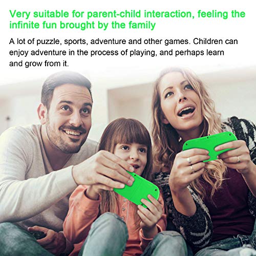 Handheld Game for Kids - FAMILY POCKET RS16 Portable Classic Controller 260 Game 2.5 inch LCD Retro Arcade Video Game System Children's Birthday Gift (Green) - style: green