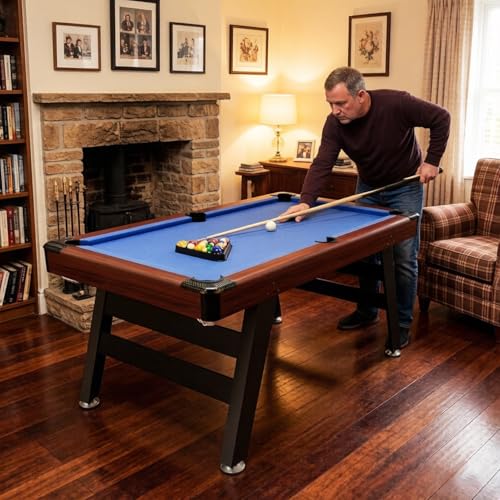 OYE 5FT Billiards Table Indoor Pool Table with All Accessories Best Choice for Game Room, Family, Party
