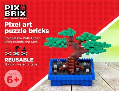 Pix Brix - Wild Kratts Toy Pixel Art Kit - Kratt Brothers Figures, 329 Pieces - Patented Slide + Stack Pixel Puzzle Building Bricks, Create Martin & Chris Figures - Stem Toys, Ages 6 Plus - style: Martin & Chris Kratt