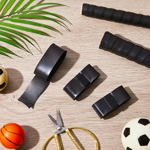 8 Pcs Foosball Wraps Foosball Table Parts Foosball Handle Grips Wraps Foosball Table Replacement Accessories with Velvety Comfort for Tournament Anti Slip and Absorbent Grip, Black