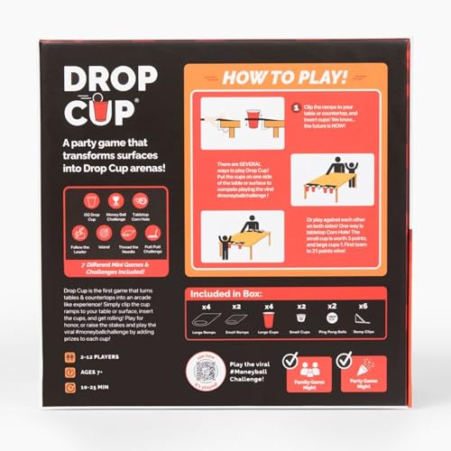 The Addictive Clip and Play Table Pong Game for All Ages - Transform Any Surface Into a Party Zone | Ideal for Family Fun, Parties, and Gifts - style: Core Game
