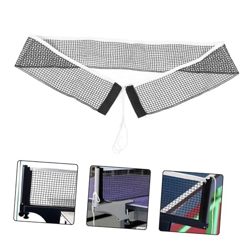 Happyyami Nylon Pong Net Table Tennis Net for Sturdy Build Easy Assembly Versatile Usage
